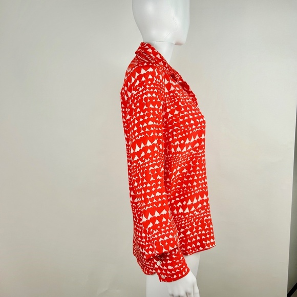 Stella McCartney Gabel Heart Print Silk - Picture 4 of 7